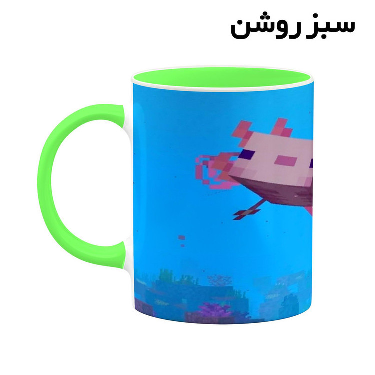 ماگ کاکتی طرح ماینکرافت minecraft مدل mgh41056
