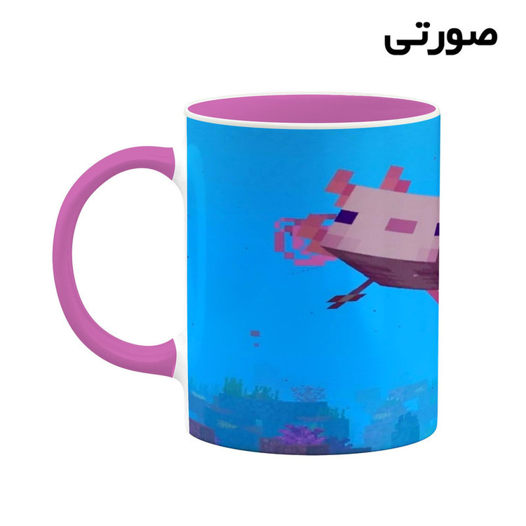 ماگ کاکتی طرح ماینکرافت minecraft مدل mgh41056