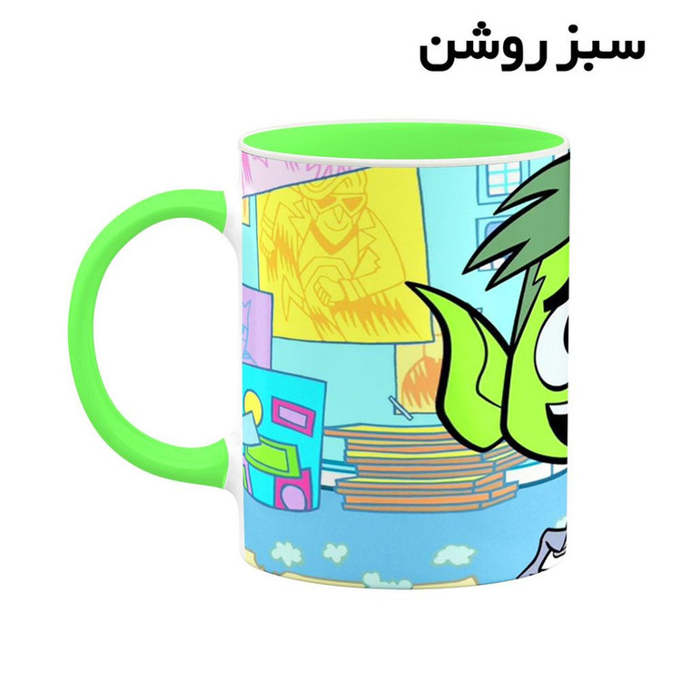 ماگ کاکتی مدل Beast Boy کد mgh38004