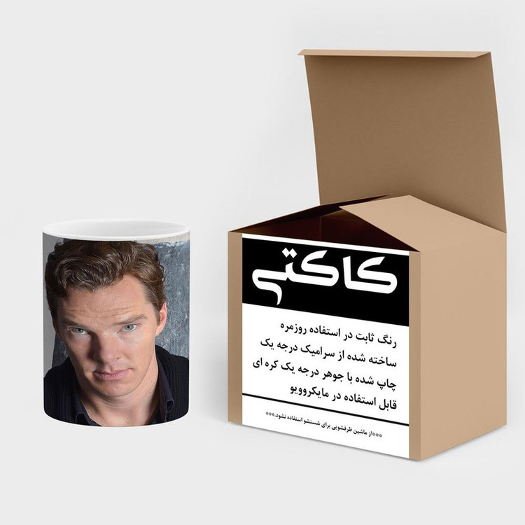ماگ کاکتی طرح Benedict Cumberbatch مدل mgh25291