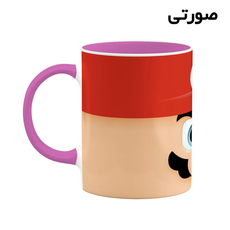 ماگ کاکتی مدل بازی سوپر ماریو Super Mario کد mgh29307