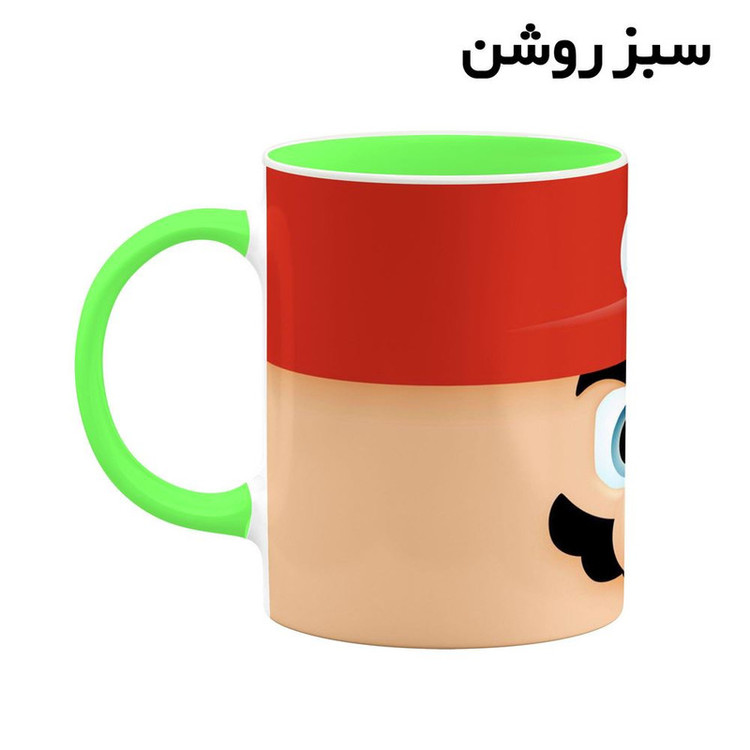 ماگ کاکتی مدل بازی سوپر ماریو Super Mario کد mgh29307