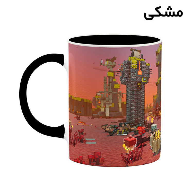ماگ کاکتی طرح ماینکرافت minecraft مدل mgh41422
