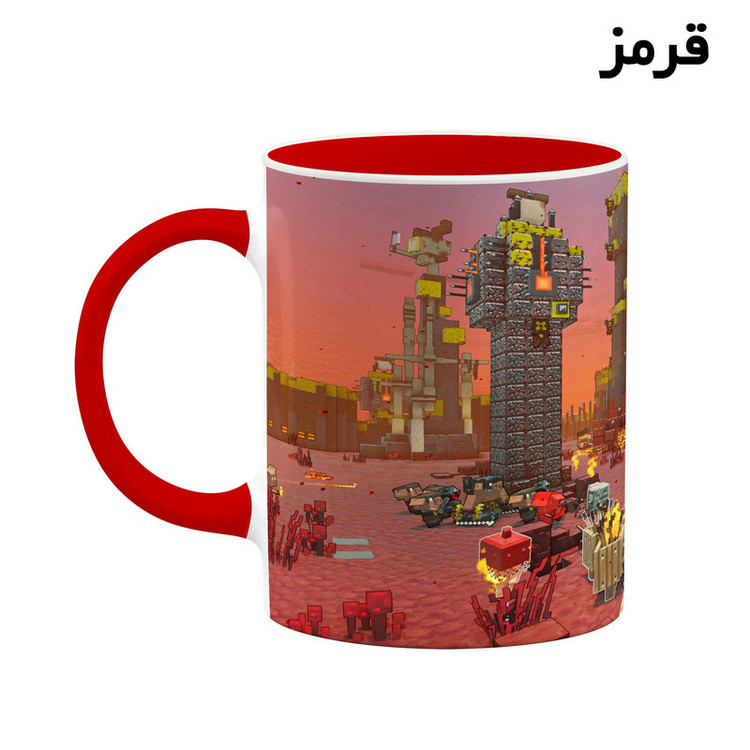 ماگ کاکتی طرح ماینکرافت minecraft مدل mgh41422
