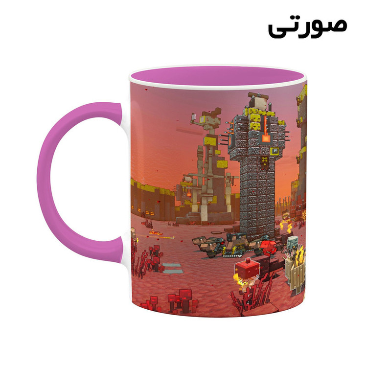ماگ کاکتی طرح ماینکرافت minecraft مدل mgh41422