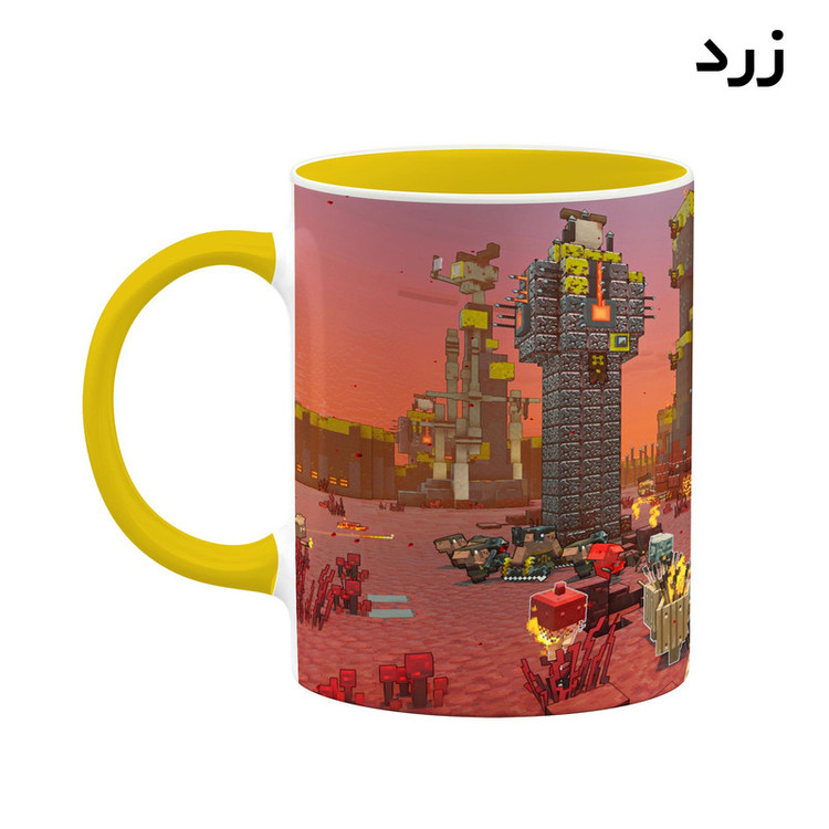 ماگ کاکتی طرح ماینکرافت minecraft مدل mgh41422