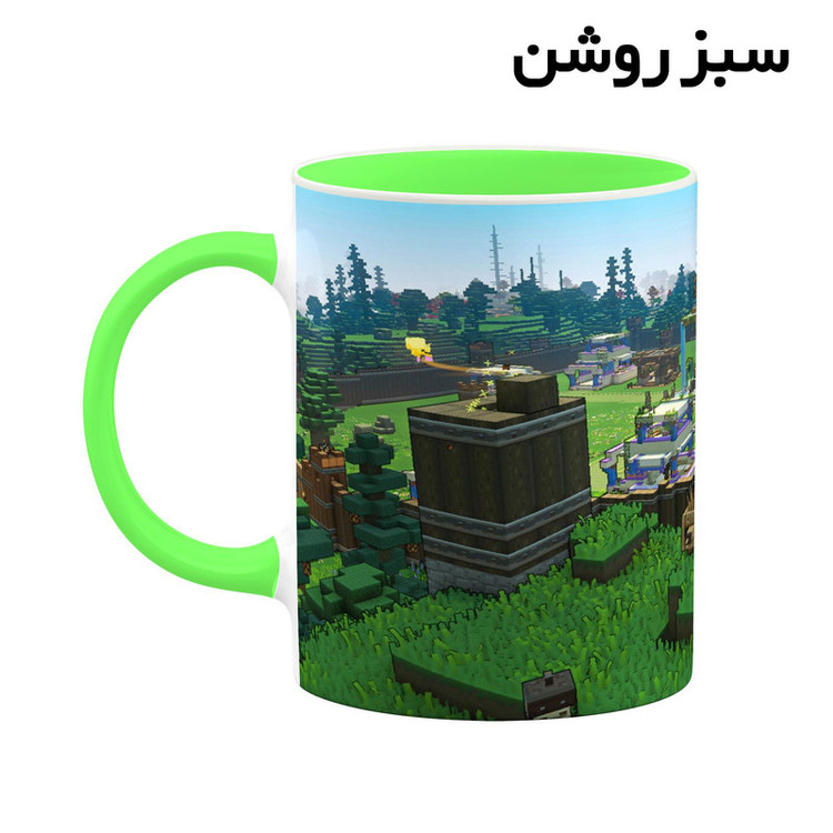 ماگ کاکتی طرح ماینکرافت minecraft مدل mgh41427