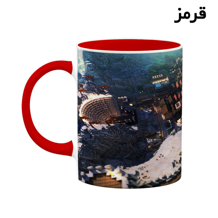 ماگ کاکتی طرح ماینکرافت minecraft مدل mgh41130
