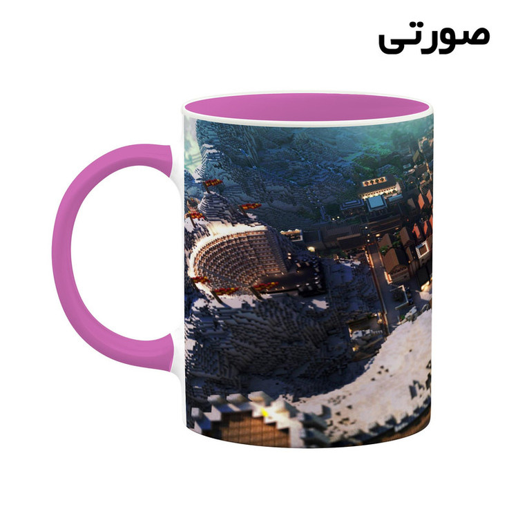 ماگ کاکتی طرح ماینکرافت minecraft مدل mgh41130