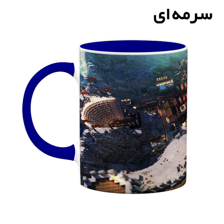 ماگ کاکتی طرح ماینکرافت minecraft مدل mgh41130