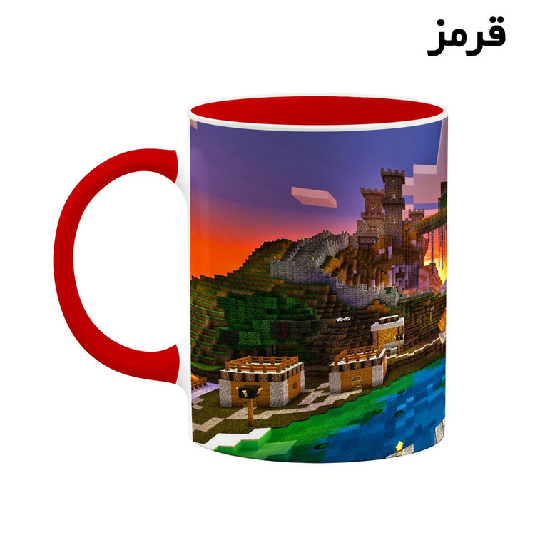 ماگ کاکتی طرح ماینکرافت minecraft مدل mgh41131