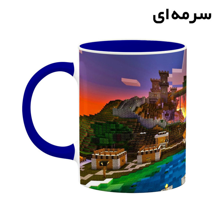 ماگ کاکتی طرح ماینکرافت minecraft مدل mgh41131