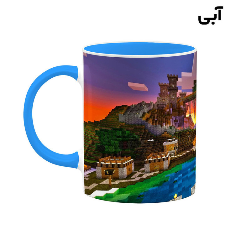ماگ کاکتی طرح ماینکرافت minecraft مدل mgh41131