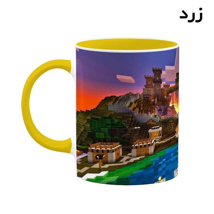 ماگ کاکتی طرح ماینکرافت minecraft مدل mgh41131