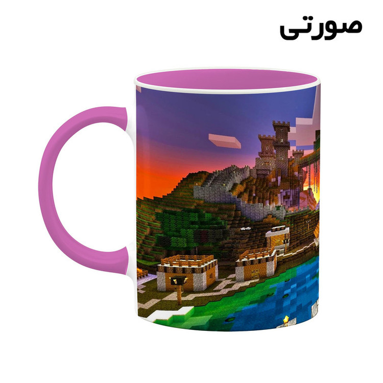 ماگ کاکتی طرح ماینکرافت minecraft مدل mgh41131