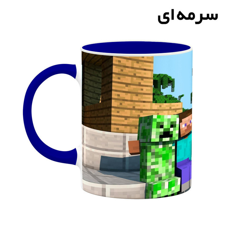 ماگ کاکتی طرح ماینکرافت minecraft مدل mgh41255