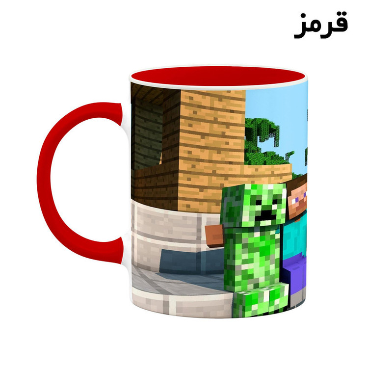 ماگ کاکتی طرح ماینکرافت minecraft مدل mgh41255