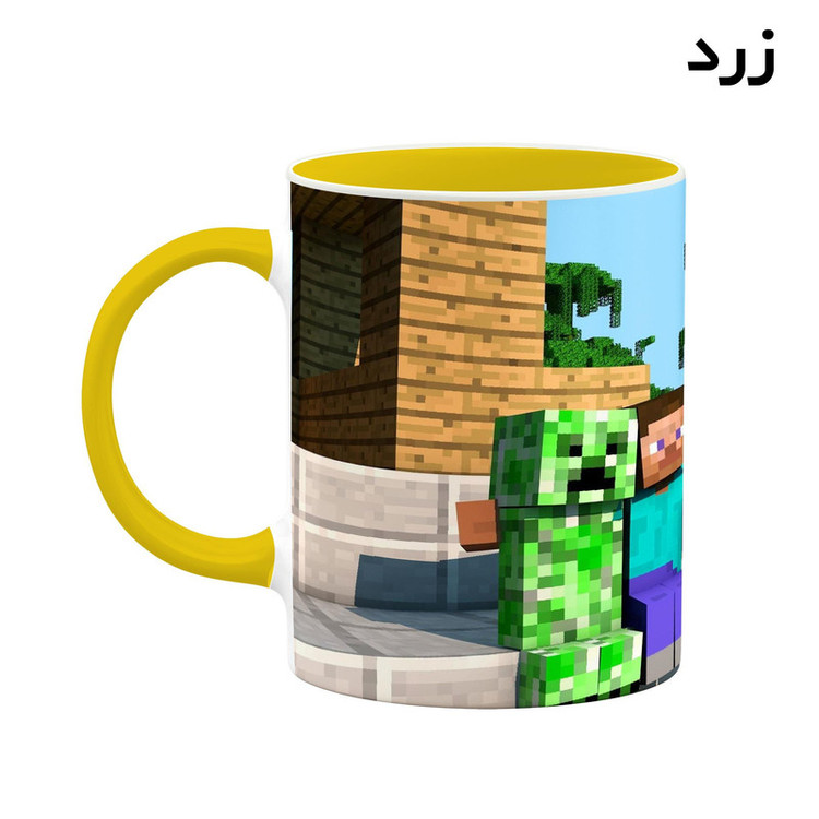 ماگ کاکتی طرح ماینکرافت minecraft مدل mgh41255