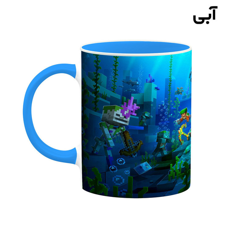 ماگ کاکتی طرح ماینکرافت minecraft مدل mgh41404