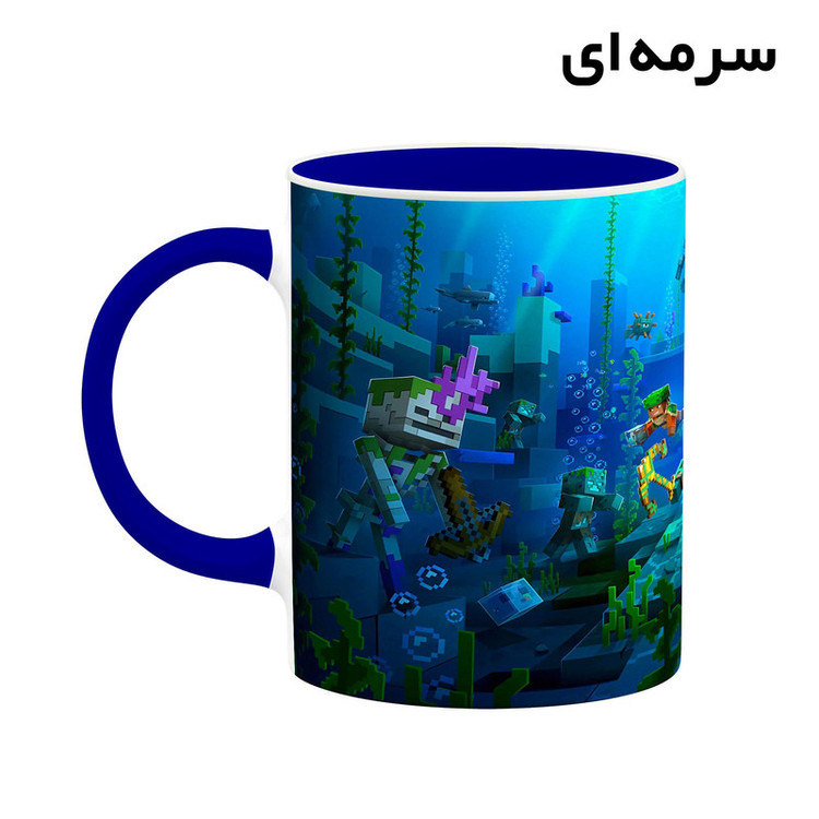 ماگ کاکتی طرح ماینکرافت minecraft مدل mgh41404