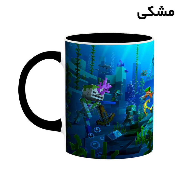 ماگ کاکتی طرح ماینکرافت minecraft مدل mgh41404