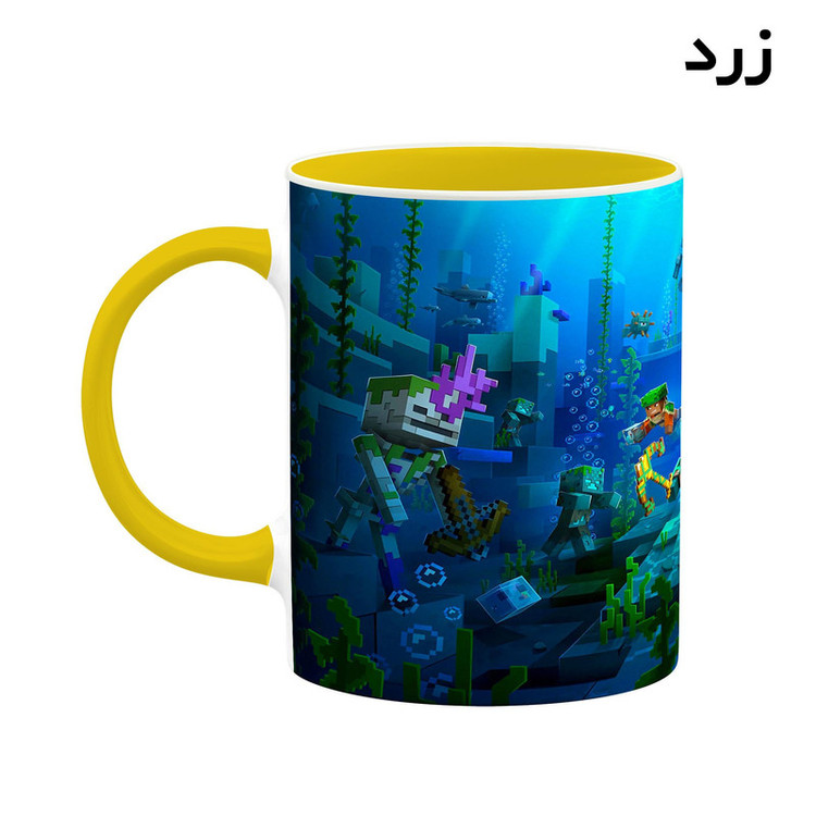 ماگ کاکتی طرح ماینکرافت minecraft مدل mgh41404