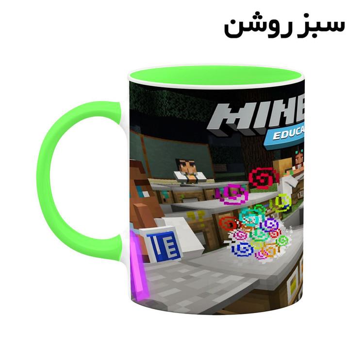 ماگ کاکتی طرح ماینکرافت minecraft مدل mgh41412