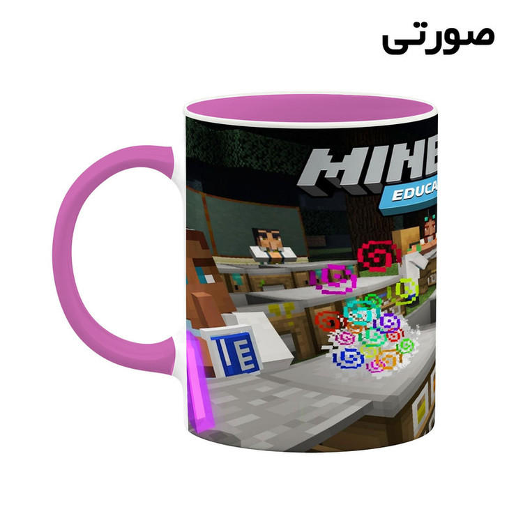 ماگ کاکتی طرح ماینکرافت minecraft مدل mgh41412