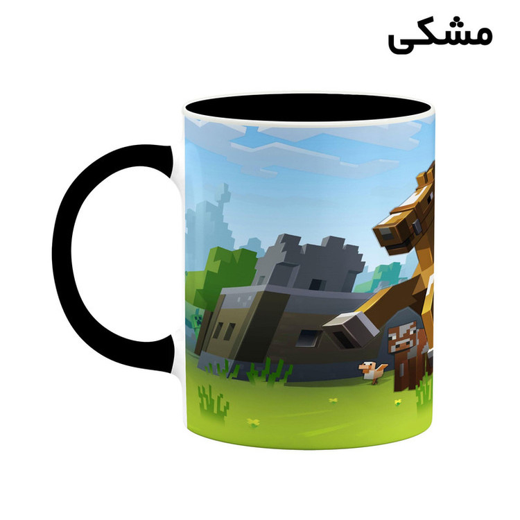 ماگ کاکتی طرح ماینکرافت minecraft مدل mgh41264