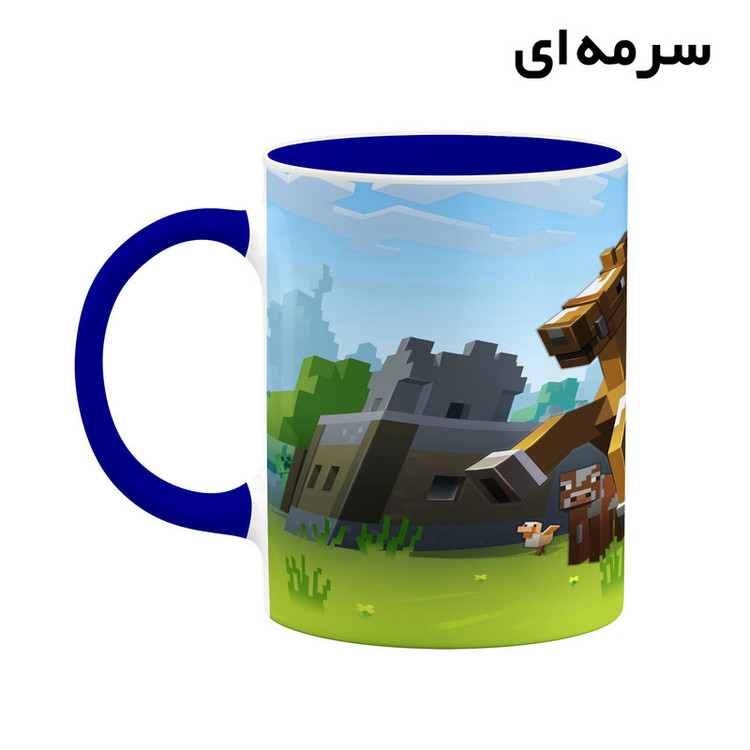 ماگ کاکتی طرح ماینکرافت minecraft مدل mgh41264