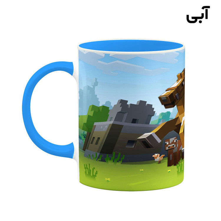 ماگ کاکتی طرح ماینکرافت minecraft مدل mgh41264