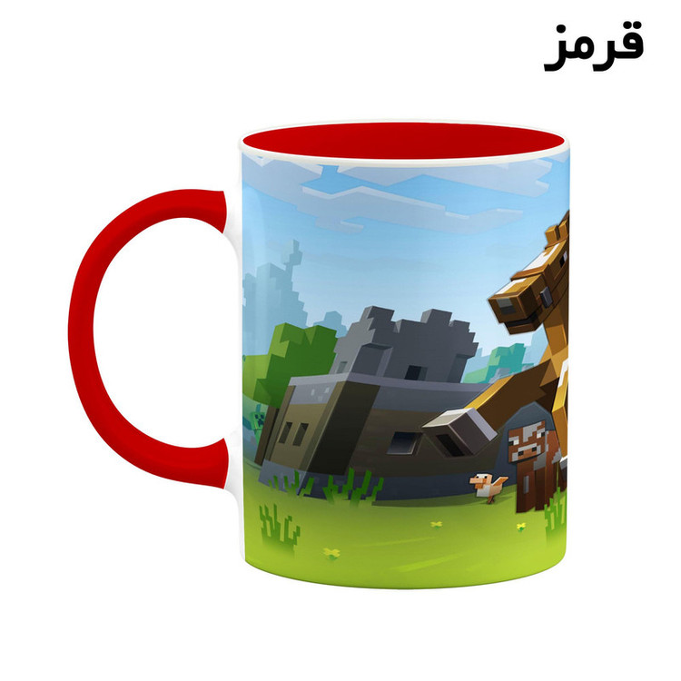 ماگ کاکتی طرح ماینکرافت minecraft مدل mgh41264