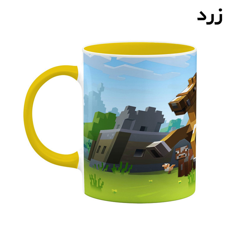 ماگ کاکتی طرح ماینکرافت minecraft مدل mgh41264