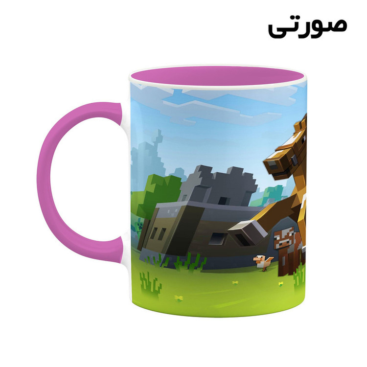 ماگ کاکتی طرح ماینکرافت minecraft مدل mgh41264