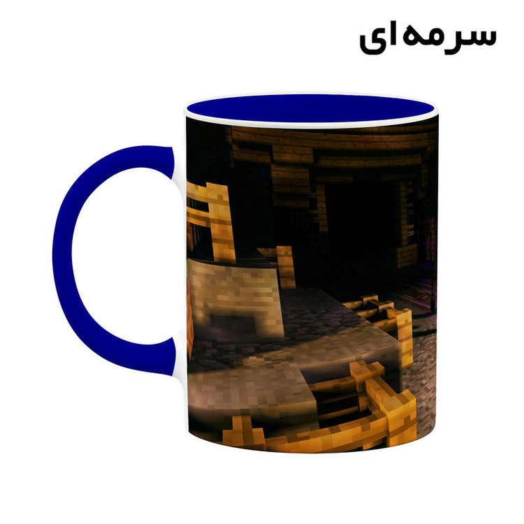 ماگ کاکتی طرح ماینکرافت minecraft مدل mgh41459