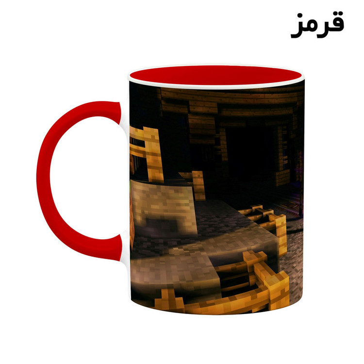 ماگ کاکتی طرح ماینکرافت minecraft مدل mgh41459