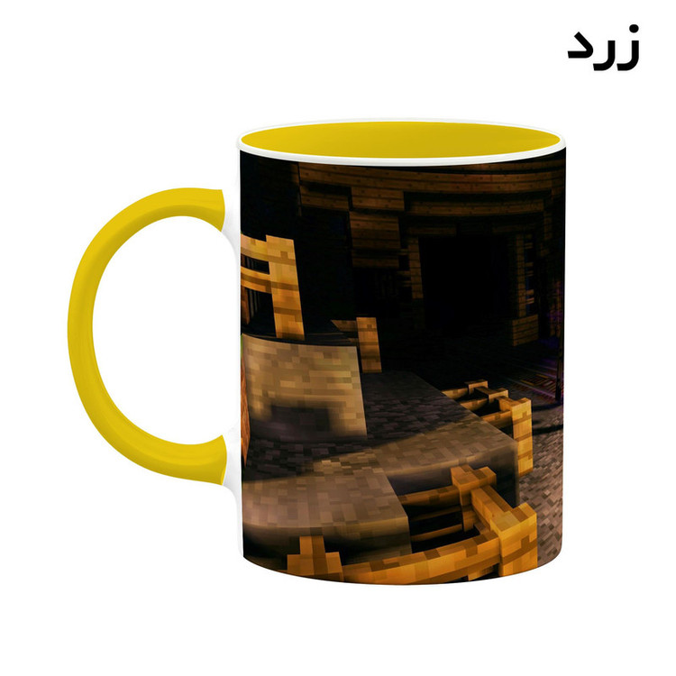 ماگ کاکتی طرح ماینکرافت minecraft مدل mgh41459