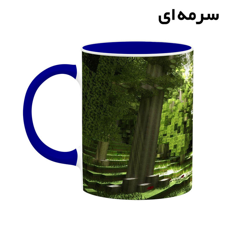 ماگ کاکتی طرح ماینکرافت minecraft مدل mgh41551