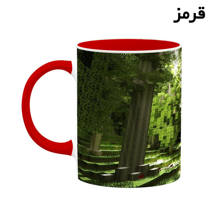 ماگ کاکتی طرح ماینکرافت minecraft مدل mgh41551