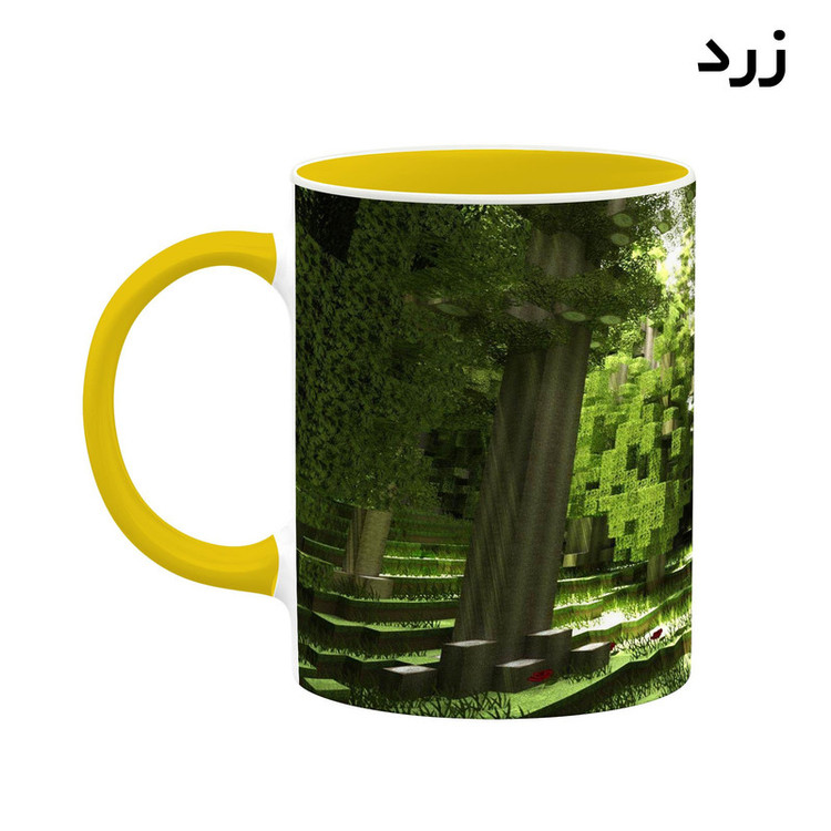 ماگ کاکتی طرح ماینکرافت minecraft مدل mgh41551