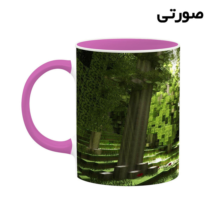 ماگ کاکتی طرح ماینکرافت minecraft مدل mgh41551