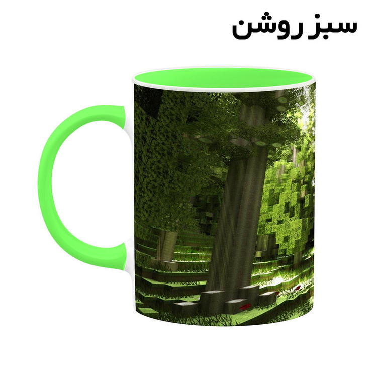 ماگ کاکتی طرح ماینکرافت minecraft مدل mgh41551