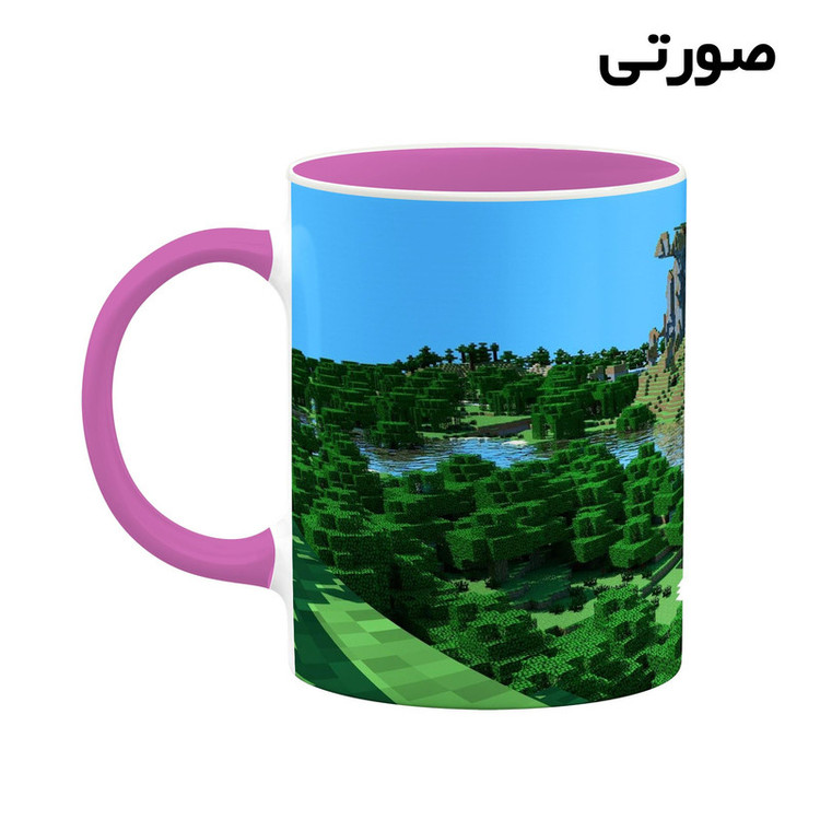 ماگ کاکتی طرح ماینکرافت minecraft مدل mgh41580
