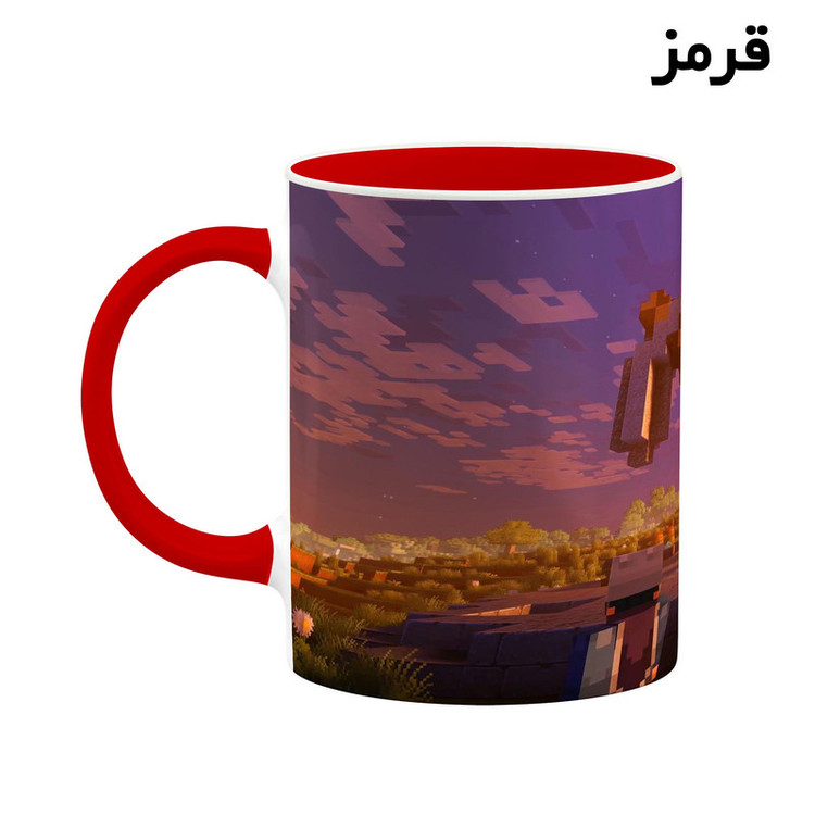 ماگ کاکتی طرح ماینکرافت minecraft مدل mgh41457