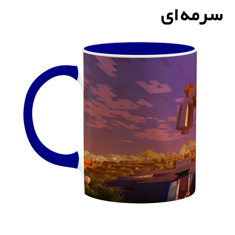 ماگ کاکتی طرح ماینکرافت minecraft مدل mgh41457