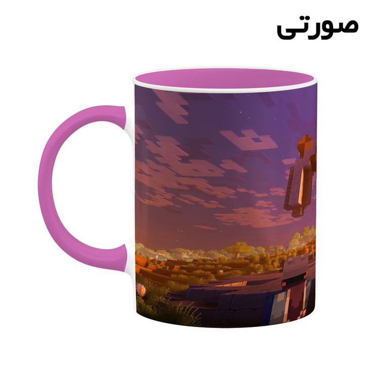 ماگ کاکتی طرح ماینکرافت minecraft مدل mgh41457