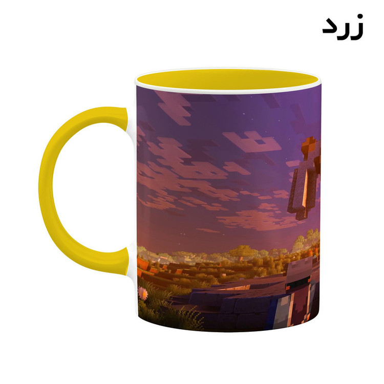 ماگ کاکتی طرح ماینکرافت minecraft مدل mgh41457