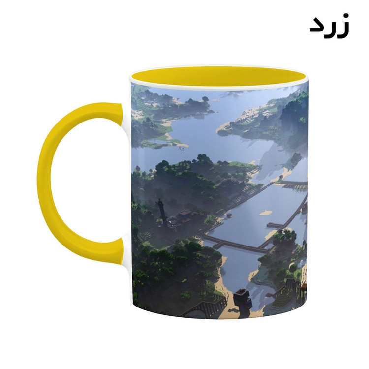 ماگ کاکتی طرح ماینکرافت minecraft مدل mgh41451