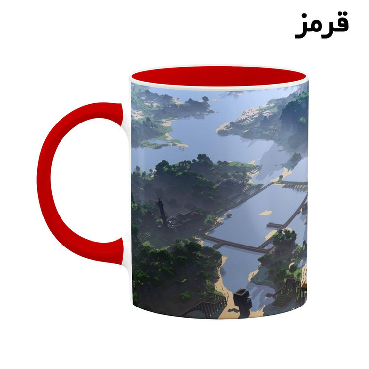 ماگ کاکتی طرح ماینکرافت minecraft مدل mgh41451