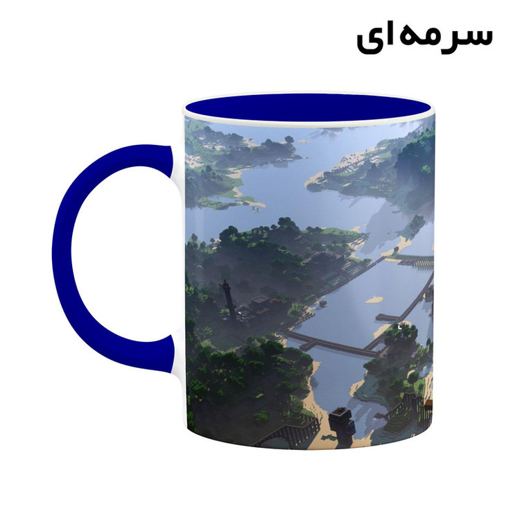 ماگ کاکتی طرح ماینکرافت minecraft مدل mgh41451
